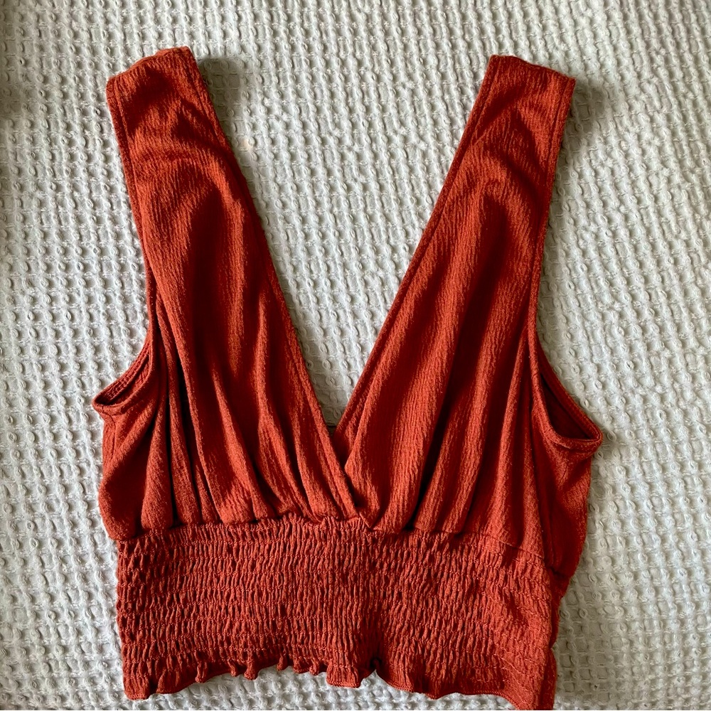 Urban Outfitters surplice tank top